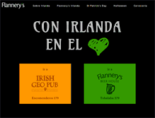 Tablet Screenshot of flannerys.cl